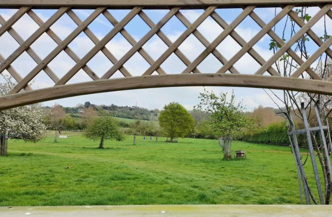 Orchard View Yurt & Hot Tub Somerset Weston-super-Mare Bagian luar foto