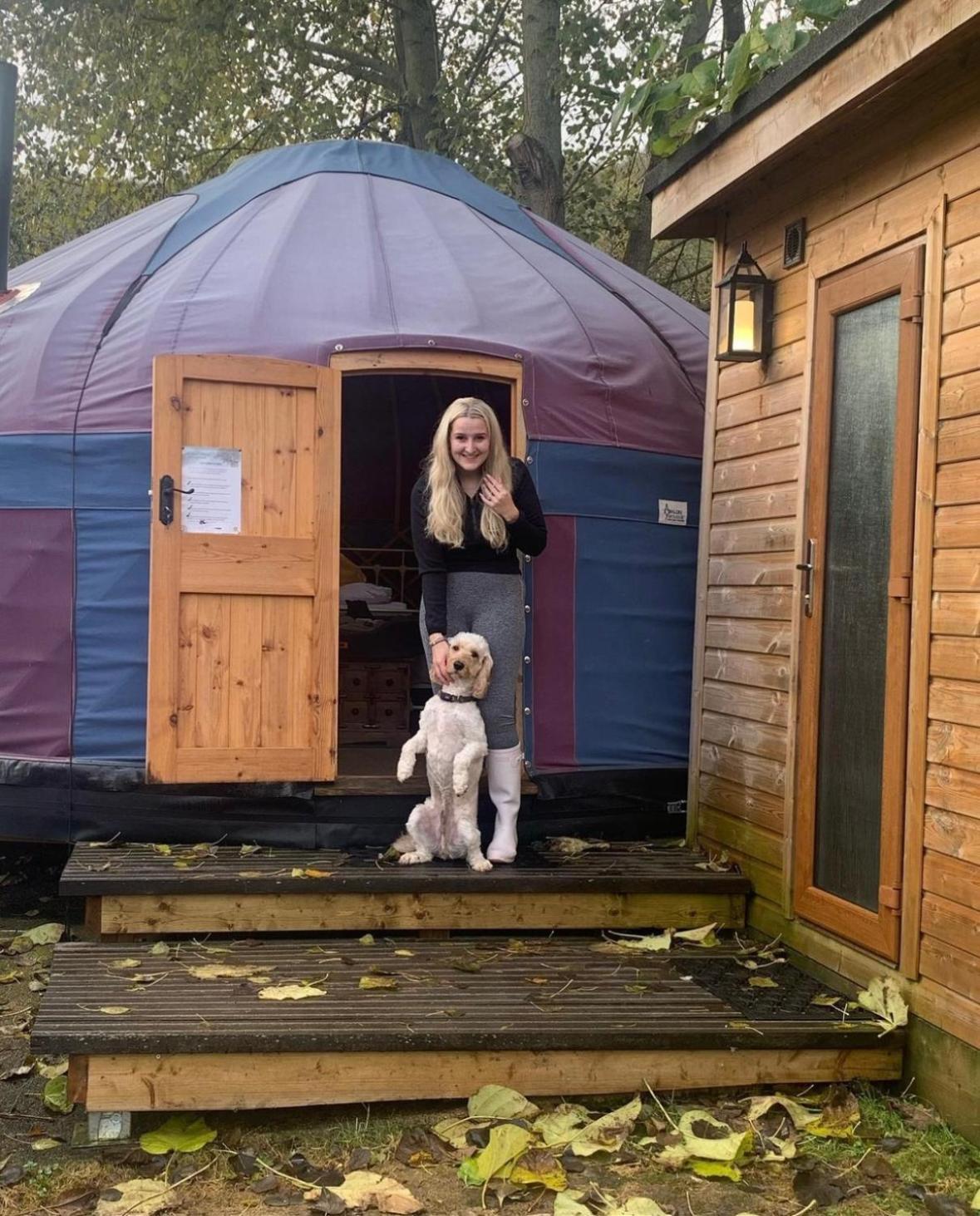 Orchard View Yurt & Hot Tub Somerset Weston-super-Mare Bagian luar foto