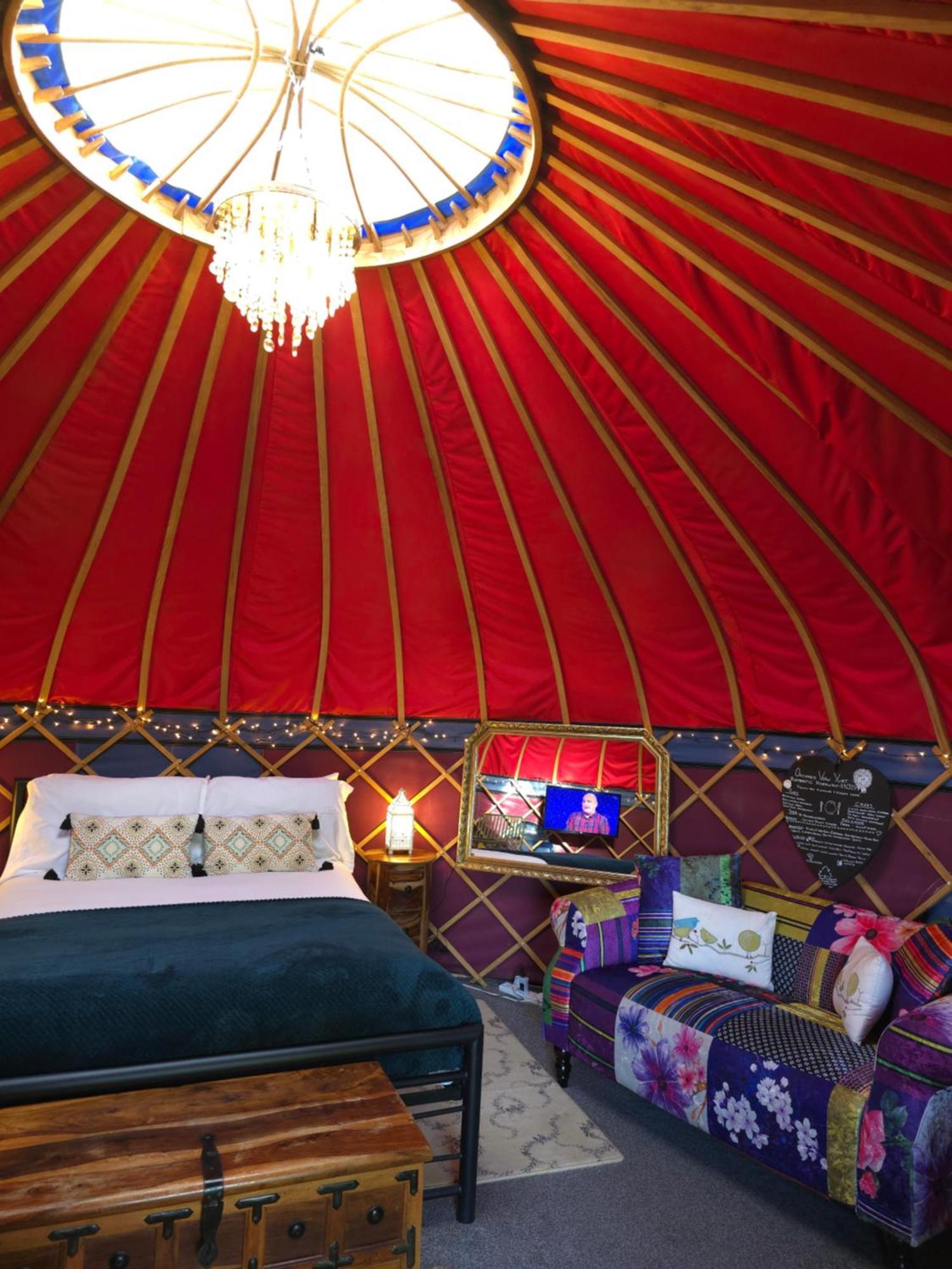Orchard View Yurt & Hot Tub Somerset Weston-super-Mare Bagian luar foto